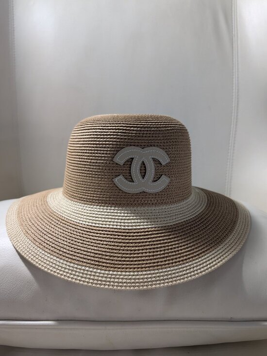 Gucci Straw Hat Gold M Size main image 3